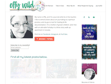 Tablet Screenshot of effywild.com